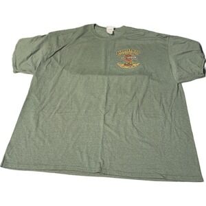 Harley‎ Davidson 150th Anniversary Battle At Gettysburg T-Shirt Green Men's 3XL